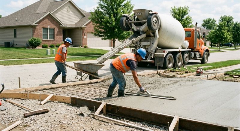 Concrete Driveway Installation Service